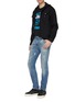 Figure View - Click To Enlarge - RTA - Distressed skinny jeans