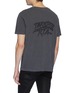 Back View - Click To Enlarge - RTA - 'Darkside' slogan graphic print T-shirt