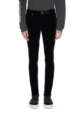 Main View - Click To Enlarge - RTA - Velvet skinny pants