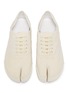 Detail View - Click To Enlarge - MAISON MARGIELA - 'Tabi' canvas sneakers
