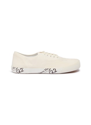 Main View - Click To Enlarge - MAISON MARGIELA - 'Tabi' canvas sneakers