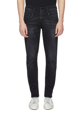 Main View - Click To Enlarge - R13 - 'Boy' slim fit jeans
