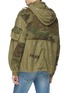 Back View - Click To Enlarge - R13 - Camouflage print patchwork mix pocket jacket