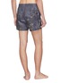 Back View - Click To Enlarge - DANWARD - 'Capri' starfish embroidered swim shorts