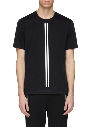 Main View - Click To Enlarge - BLACKBARRETT - Stripe T-shirt