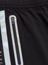  - BLACKBARRETT - Reflective stripe outseam track shorts