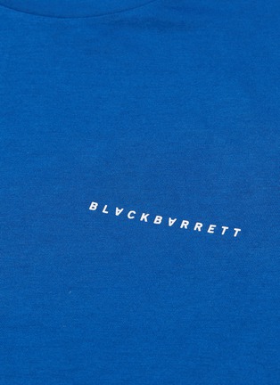  - BLACKBARRETT - Logo print cotton-modal T-shirt