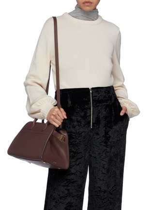 Front View - Click To Enlarge - THE ROW - 'Margaux 10' leather satchel bag