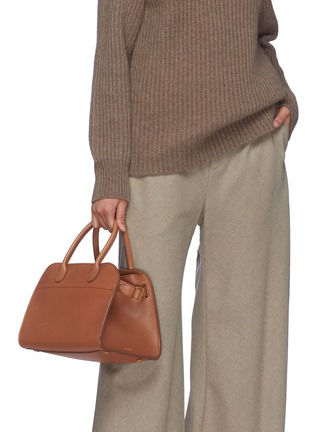 Figure View - Click To Enlarge - THE ROW - 'Margaux 10' leather satchel bag