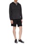 Figure View - Click To Enlarge - SATISFY - 'Spacer' Tecnospacer™ sweat shorts