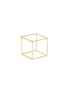 Main View - Click To Enlarge - SHIHARA - 'Square' 18 yellow gold cube single earring – 15mm