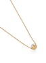Figure View - Click To Enlarge - SHIHARA - 'Half Pearl 0°' Akoya pearl 18k yellow gold necklace