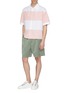 Figure View - Click To Enlarge - FENG CHEN WANG - Snap button side pleated shorts