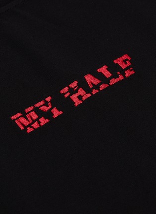  - FENG CHEN WANG - 'My Half' slogan embroidered sweatshirt