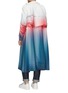 Back View - Click To Enlarge - FENG CHEN WANG - Detachable hem gradient colourblock double breasted parka