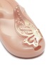 Detail View - Click To Enlarge - MELISSA - 'Ultragirl Fly II' butterfly PVC toddler Mary Jane flats