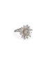 Main View - Click To Enlarge - LC COLLECTION JEWELLERY - Diamond 18k white gold floral cluster ring