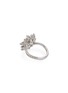 Figure View - Click To Enlarge - LC COLLECTION JEWELLERY - Diamond 18k white gold floral cluster ring