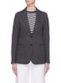 Main View - Click To Enlarge - BARENA - 'Frare' notched lapel virgin wool blazer