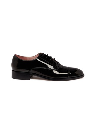 Main View - Click To Enlarge - PEDDER RED - 'Scout' patent leather Oxfords