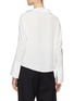 Back View - Click To Enlarge - COMME MOI - Drape collar blouse