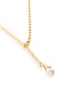 Figure View - Click To Enlarge - JOHN HARDY - 'Bamboo' diamond pearl 18k yellow gold necklace