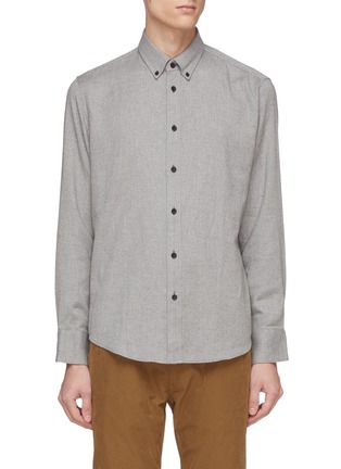 Main View - Click To Enlarge - RAG & BONE - 'Fit 2' cotton-linen twill shirt