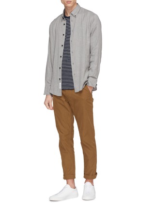 Figure View - Click To Enlarge - RAG & BONE - 'Fit 2' cotton-linen twill shirt