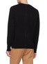 Back View - Click To Enlarge - RAG & BONE - 'Haldon' contrast topstitching cashmere sweater