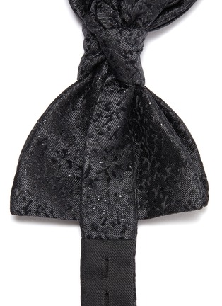 Detail View - Click To Enlarge - LANVIN - Abstract jacquard bow tie