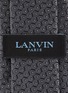 Detail View - Click To Enlarge - LANVIN - Hexagonal jacquard silk tie