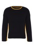 Main View - Click To Enlarge - CHARLIE MAY X ACHILLES ION GABRIEL - Stripe outseam rib knit unisex sweater