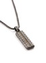 Figure View - Click To Enlarge - JOHN HARDY - 'Chain Jawan' 18k yellow gold rhodium silver pendant necklace