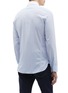 Back View - Click To Enlarge - GUCCI - Contrast collar stripe shirt