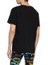 Back View - Click To Enlarge - GUCCI - Metal logo print oversized T-shirt