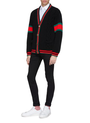 Figure View - Click To Enlarge - GUCCI - Super skinny jeans