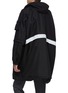 Back View - Click To Enlarge - BALENCIAGA - Reflective trim water-repellent padded hooded parka