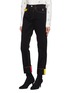 Front View - Click To Enlarge - RAG & BONE - x Disney Mickey Mouse colourblock unisex jeans
