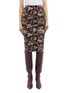 Main View - Click To Enlarge - VICTORIA BECKHAM - Camouflage jacquard knit skirt