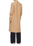 Back View - Click To Enlarge - VICTORIA BECKHAM - Tucked sleeve virgin wool melton coat