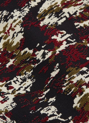 Detail View - Click To Enlarge - VICTORIA BECKHAM - Camouflage jacquard T-shirt dress