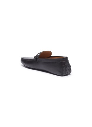  - TOD’S - 'Double T Gommino' leather driving shoes