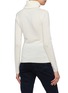 Back View - Click To Enlarge - PERFECT MOMENT - 'Super Day' star intarsia colourblock turtleneck sweater