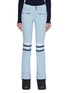 Main View - Click To Enlarge - PERFECT MOMENT - 'Aurora' quilted stripe flared ski pants