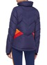 Back View - Click To Enlarge - PERFECT MOMENT - 'Apres' colourblock Airtastic™ ski down puffer jacket