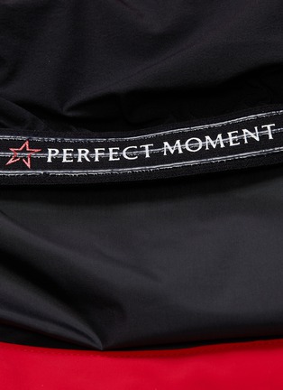  - PERFECT MOMENT - 'Chamonix' detachable hood colourblock PrimaLoft® ski down jacket