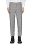 Main View - Click To Enlarge - ALEXANDER MCQUEEN - Twill back houndstooth check plaid pants