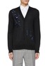 Main View - Click To Enlarge - ALEXANDER MCQUEEN - Floral embroidered wool cardigan
