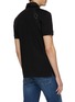 Back View - Click To Enlarge - ALEXANDER MCQUEEN - Harness panel polo shirt