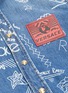  - VERSACE - 'Love From Donatella' graffiti print denim shirt jacket
